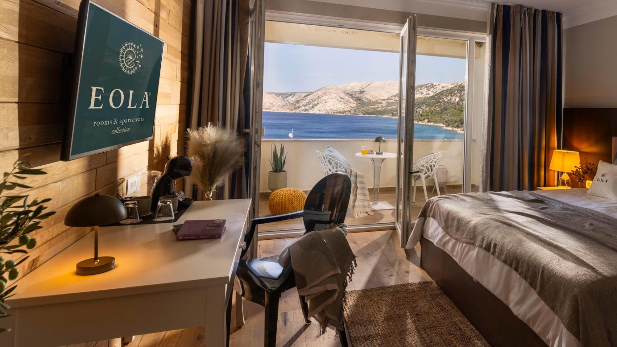 Eola Leisure Rooms Stara Baska Bagian luar foto